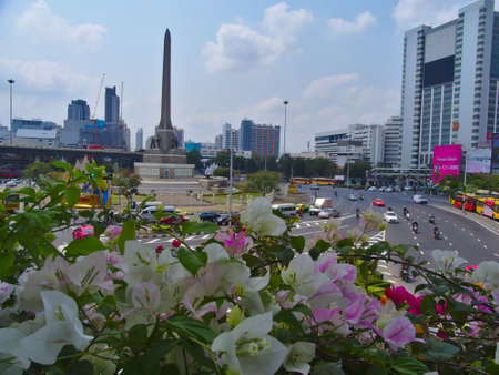 Victory Monument BANGKOK THAILAND-15 FEBRUARY 2019.のeditorial素材