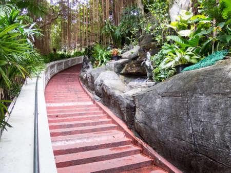 Golden Mount temple Travel Landmark of Bangkok THAILANDのeditorial素材