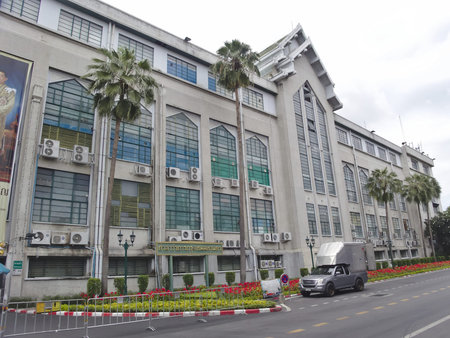 Bangkok City Hall Building Bangkok Thailand.BANGKOK THAILAND-17 JULY 2019:Bangkok Is the capital and...