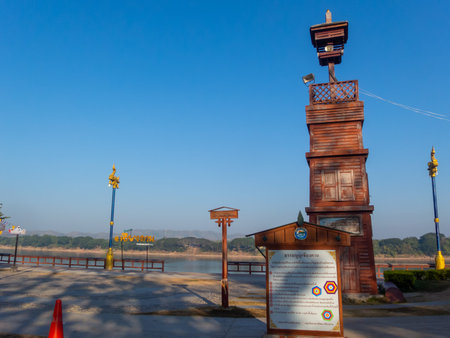 LOEI CHIANG KHAN  THAILAND-06 DECEMBER 2019:Chiang Khan is known as a cultural tourist destination....