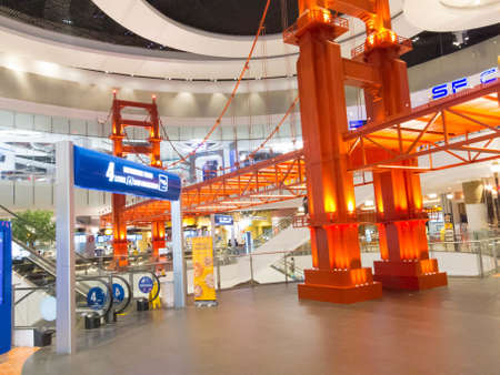 Nakhon Ratchasima Thailand Terminal 21 Korat Nakhon Ratchasima July 20-Inside of this department store in Terminal 21 Korat on.July 20 2018 Nakhon Ratchasima Thailand .のeditorial素材