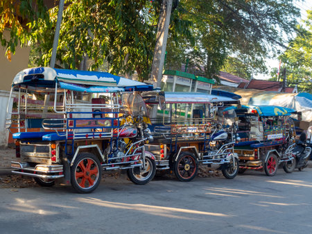 LOEI CHIANG KHAN  THAILAND-06 DECEMBER 2019:Chiang Khan is known as a cultural tourist destination....