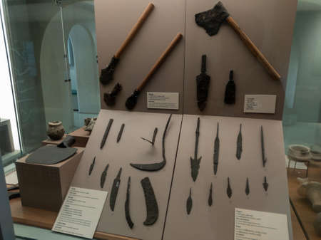 National Museum King Narai LOP BURI THAILAND-17 JULY 2020:Is a museum located inside the ancient palace Phra Narai Ratchaniwet, Tha Hin Subdistrict, Mueang Lop Buri District Lop Buri Province.のeditorial素材