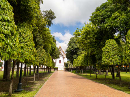 National Museum King Narai LOP BURI THAILAND-17 JULY 2020:Is a museum located inside the ancient palace Phra Narai Ratchaniwet, Tha Hin Subdistrict, Mueang Lop Buri District Lop Buri Province.のeditorial素材