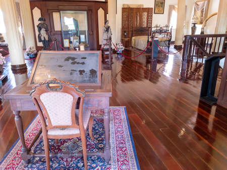 National Museum King Narai LOP BURI THAILAND-17 JULY 2020:Is a museum located inside the ancient palace Phra Narai Ratchaniwet, Tha Hin Subdistrict, Mueang Lop Buri District Lop Buri Province.のeditorial素材