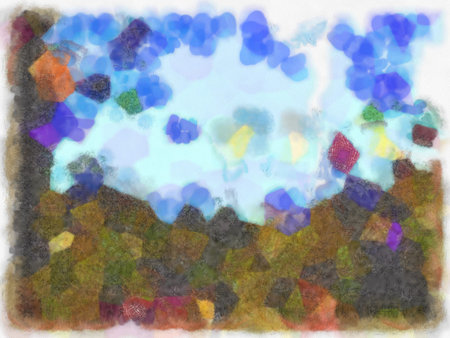 Abstract pictures Various colorful watercolor painting pattern background image create impressionist...