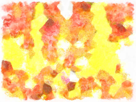 Illustration style background image Abstract patterns in various colors Watercolor painted pattern.の写真素材