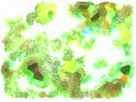 Illustration style background image Abstract patterns in various colors Watercolor painted pattern.の写真素材