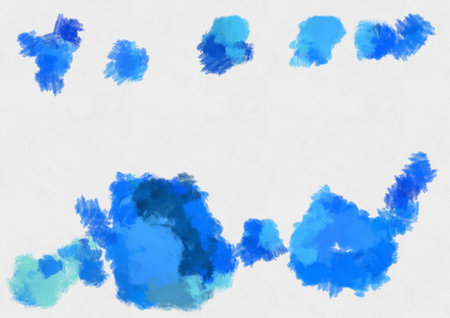 Illustration style background image abstract pattern various vibrant colors watercolor style...