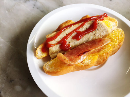 Toast breadの素材