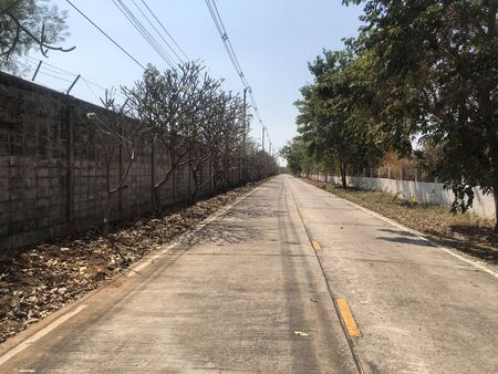 On the way to the beach in Ko Sichangの写真素材