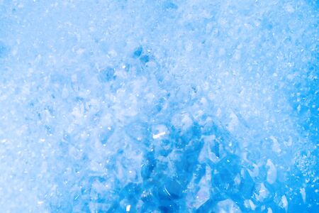 Bubble blue background and blurの写真素材