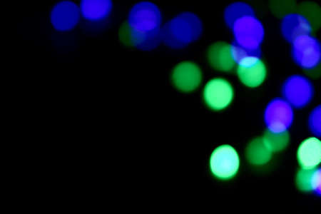 Bokeh images and blur from night lightsの写真素材