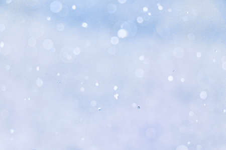 Blurred images and bokeh made from water dropletsの写真素材