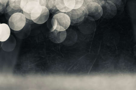 Blurred images and bokeh made from water dropletsの写真素材