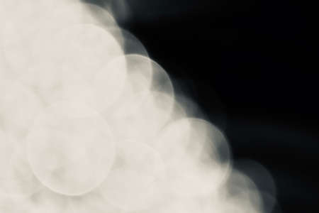 Blurred images and bokeh made from water dropletsの写真素材