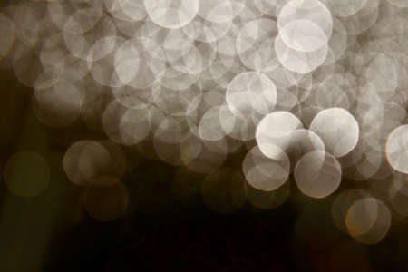Blurred images and bokeh made from water dropletsの写真素材