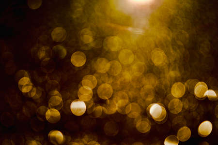 Blurred images and bokeh made from water dropletsの写真素材