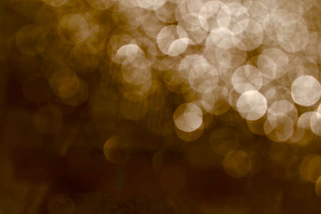 Blurred images and bokeh made from water dropletsの写真素材