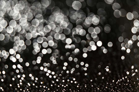 Blurred images and bokeh made from water dropletsの写真素材
