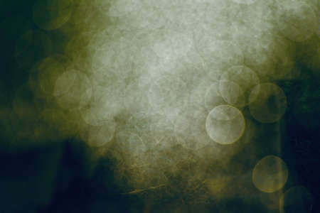 Blurred images and bokeh made from water dropletsの写真素材