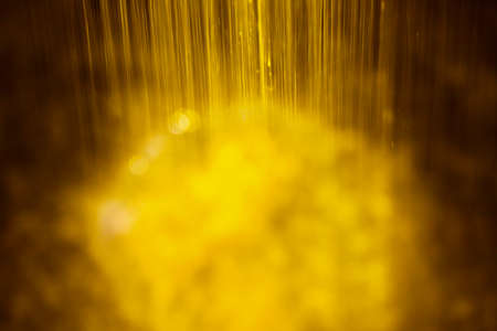 Blurred images and bokeh made from water dropletsの写真素材