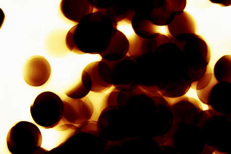 Blurred images and bokeh made from water dropletsの写真素材