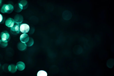 Pattern of blur and bokeh made from water droplets
