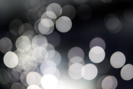 white bokeh from light for background