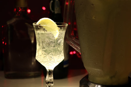 Make cocktail drinks during the holidays at night