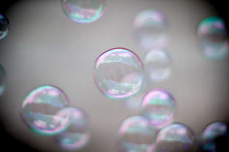 photo of bubble and backgroundの写真素材
