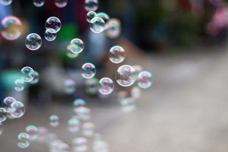 photo of bubble and backgroundの写真素材