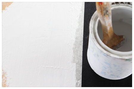 white for the paint job in the industry