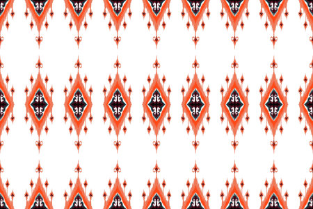 illustration ,Ikat printing textile pattern wallpaper, abstract for textile design