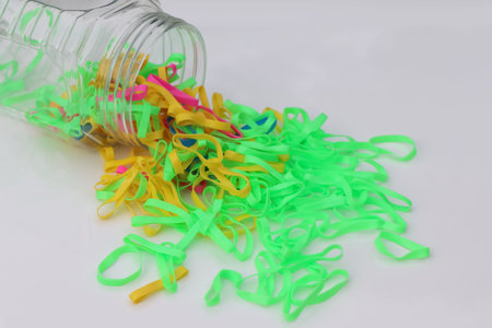 rubber hair band for kids and sticky ,Hair band for women or people with long hair