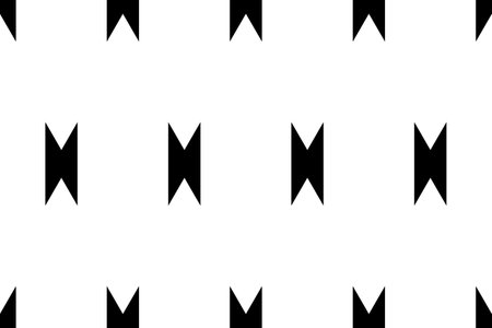 black and white illustrations, design with geometric patterns, abstract for textile design, geometric backgroundの写真素材