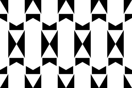 black and white illustrations, design with geometric patterns, abstract for textile design,...