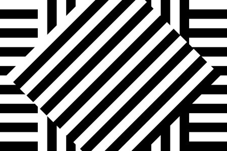 black and white illustrations, design with geometric patterns, abstract for textile design, geometric backgroundの写真素材