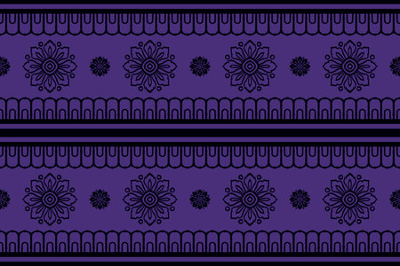 Illustrations, tribal pattern design, wallpaper printing or textile, line abstractの写真素材
