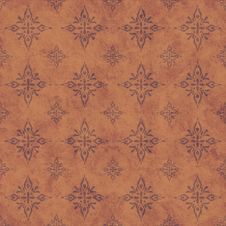 Illustrations, tribal pattern design, wallpaper printing or textile, line abstractの写真素材