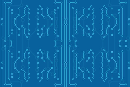 illustration Abstract of Mainboard Electronic computer background, system board