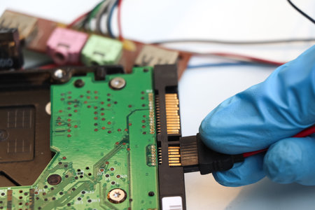Electronic equipment parts are used to connect, computer hardware accessories