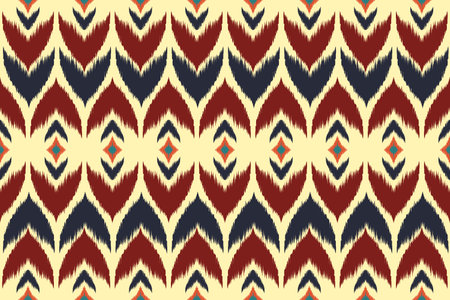 Illustrations, tribal pattern design, wallpaper printing or textile, line abstractの写真素材