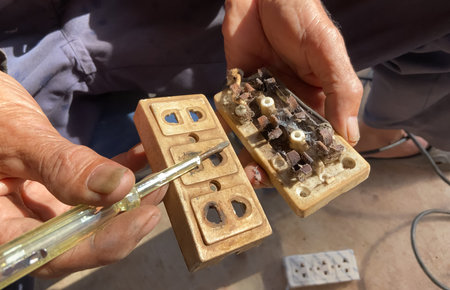 Electrical equipment repair, Old electrical equipment and shock, Danger from electrical equipment