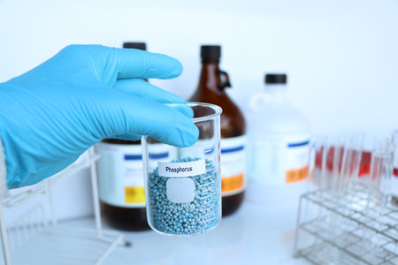 Phosphorus fertilizer, Experimenting with chemical fertilizers for agriculture, scientific...