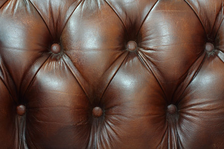 Classic brown leather texture.