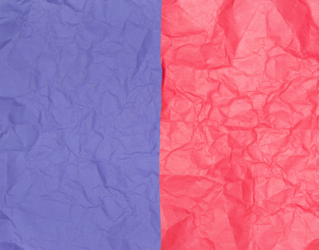 crumpled color paper in geometric flat.texture. Abstract background with copy spaceの写真素材