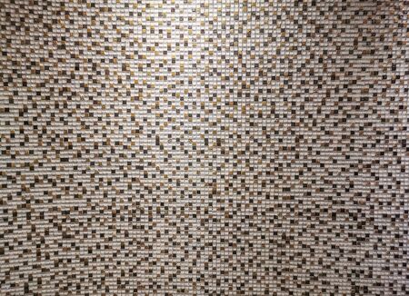 Ceramic brick wall square shape texture . Abstract backgroundの写真素材
