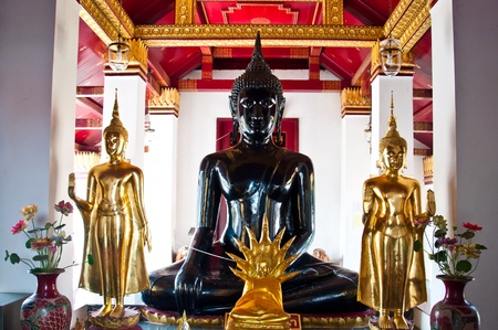 Buddha image in Phitsanuloke,Thailandのeditorial素材