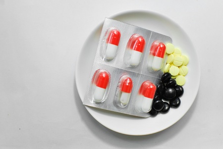 Drugs for relieve sicknessの写真素材